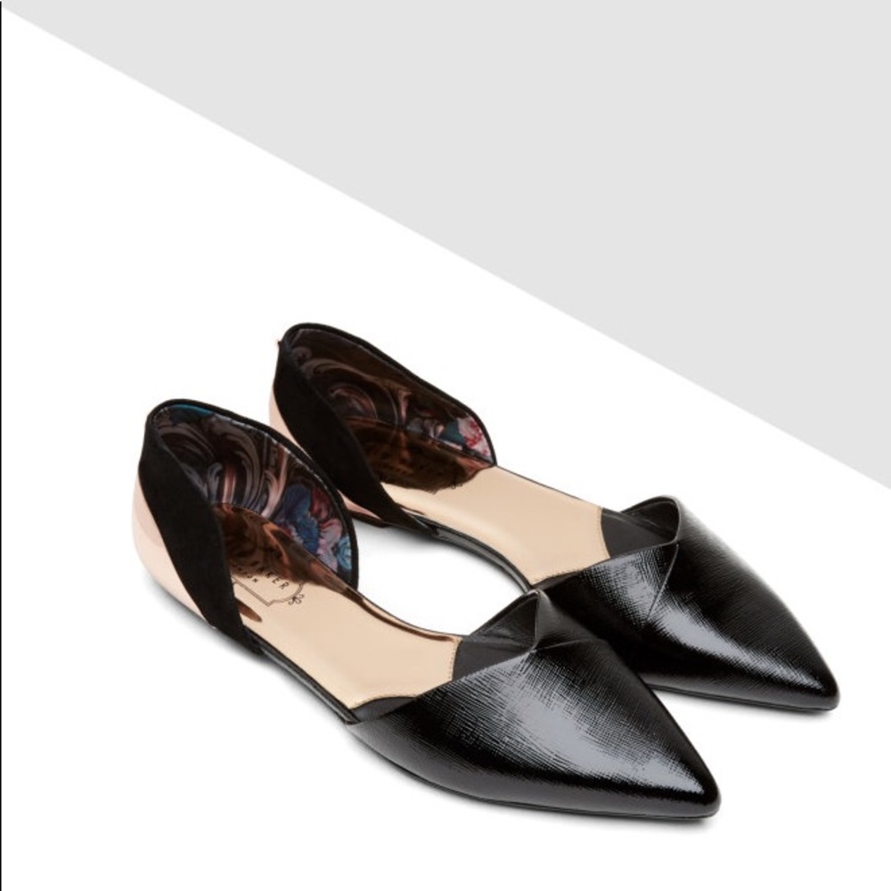 Ted baker point flats